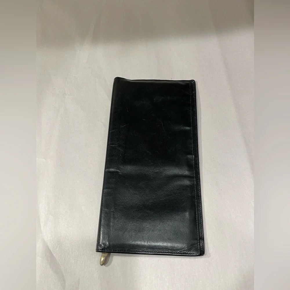Vintage wallet I.Sen Se gold and black
